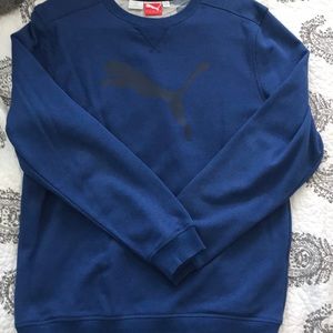 Blue Puma Crewneck